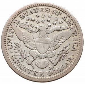 USA, Quarter dollar 1912 Barber quarter