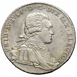 Niemcy, Saksonia, Fryderyk August, 1/3 talara 1793, Drezno