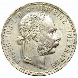 Austria, Franz Joseph, 1 florin 1880
