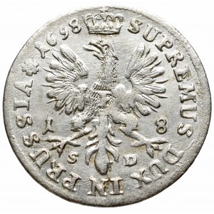 Prusy Książęce, Fryderyk III, Ort 1698, Królewiec