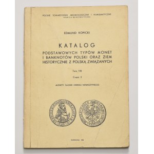 E. Kopicki, Katalog podstawowych typów monet i banknotów, tom VIII, część 2