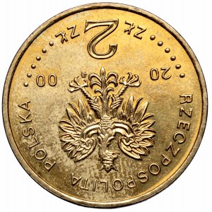 III RP, 2 złote 2000 Grudzień 1970 - ODWROTKA