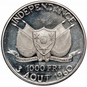 Niger, 1000 frans 1960 ESSAI