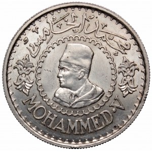 Morocco, 500 frans 1960