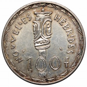 Vanuatu, 100 francs 1966