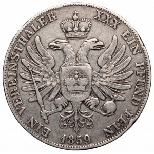 Germany, Schwarzburg, Thaler 1859