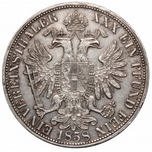 Austro-Hungarian, Franz Joseph, Thaler 1858