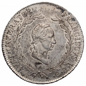 Austria, Franz I, 20 kreuzer 1825