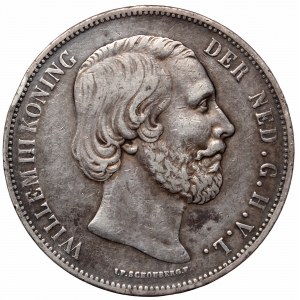Netherlands, 2-1/2 gulden 1874