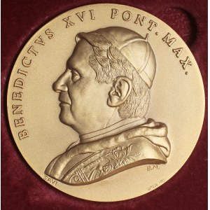 Watykan, Benedykt XVI, Medal pielgrzymka do Czech 2009