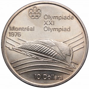 Kanada, 10 dolarów 1976 - Olimpiada