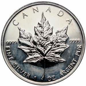 Canada, 5 dollars 2002 Maple leaf