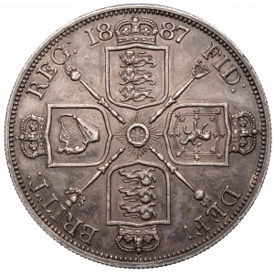 Great Britain, 2 florins 1887