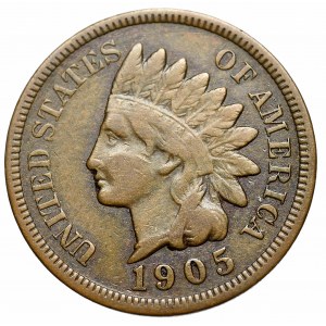 USA, 1 cent 1905