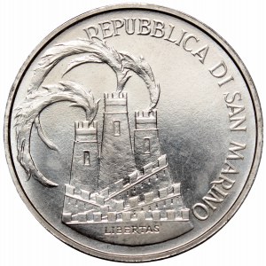 San Marino, 500 lire 1984, silver