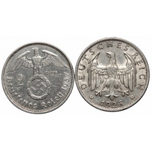 Niemcy, Zestaw 2 marki 1926-1937