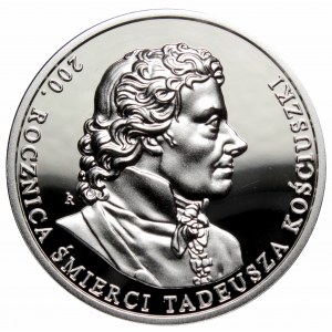 III RP, 10 złotych 2017 200 rocznica śmierci Tadeusza Kościuszki