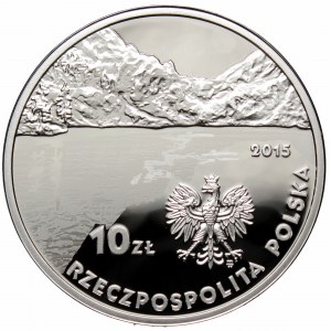 III RP, 10 złotych 2015 150 rocznica urodzin Kazimierza Przerwy-Tetmajera