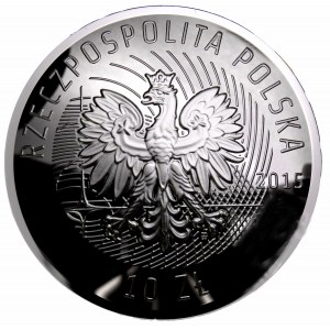 III RP, 10 złotych 2015 100-lecie Politechniki Warszawskiej