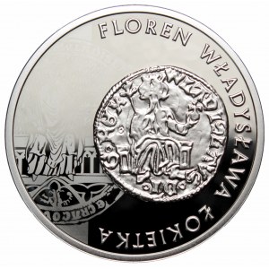 III RP, 20 złotych 2015 Historia monety polskiej Floren Władysława Łokietka
