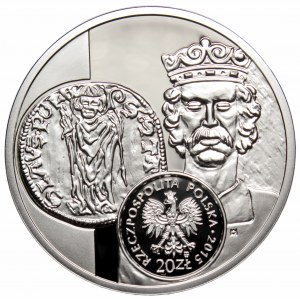 III RP, 20 złotych 2015 Historia monety polskiej Floren Władysława Łokietka