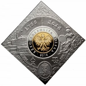 III RP, 5 złotych 2016 250. Rocznica założenia Mennicy Warszawskiej