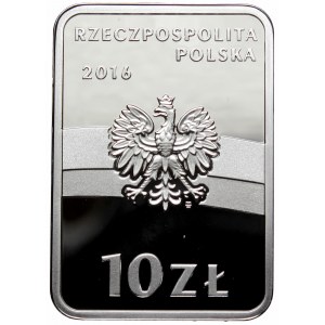 III RP, 10 złotych 2016 Stulecie odzyskania przez Polskę niepodległości Józef Haller