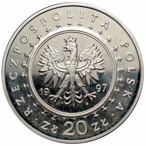 III RP, 20 złotych 1997 Zamek w Pieskowej Skale