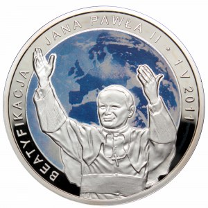 III RP, 20 złotych 2011 Beatyfikacja Jana Pawła II – 1 V 2011