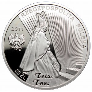 III RP, 20 złotych 2011 Beatyfikacja Jana Pawła II – 1 V 2011