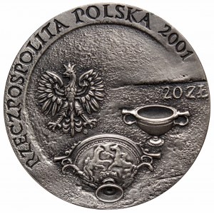 III RP, 20 złotych 2001 Szlak bursztynowy