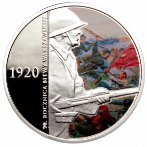 III RP, 20 złotych 2010 90 rocznica Bitwy warszawskiej