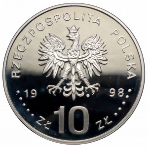 III RP, 10 złotych 1998 Powszechna Deklaracja Praw Człowieka