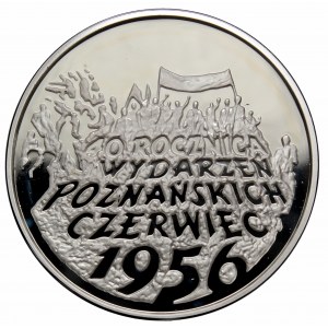 III RP, 10 złotych 1996 40 rocznica wydarzeń poznańskich czerwiec 1956