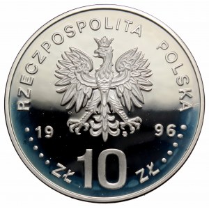 III RP, 10 złotych 1996 40 rocznica wydarzeń poznańskich czerwiec 1956