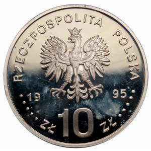 III RP, 10 złotych 1995 Żołnierz Polski na frontach II Wojny Światowej Berlin 1945