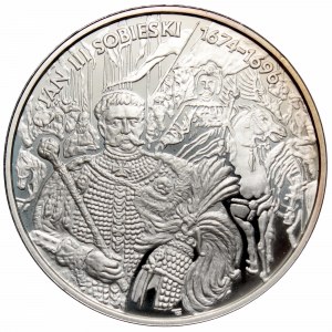 III RP, 10 złotych 2001 Jan III Sobieski 
