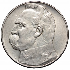 II Rzeczpospolita, 10 złotych 1938 Piłsudski 