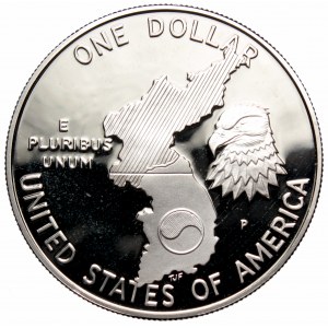 USA, 1 dollar 1991 P, Korea
