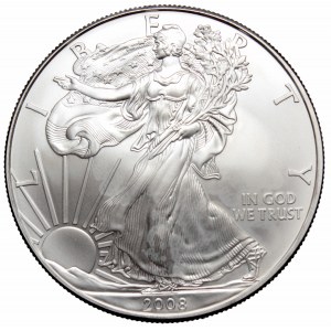 USA, 1 dollar 2008 Silver Eagle