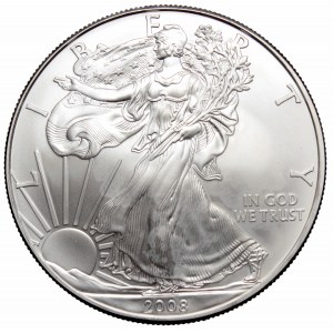 USA, 1 dolar 2008 Silver Eagle