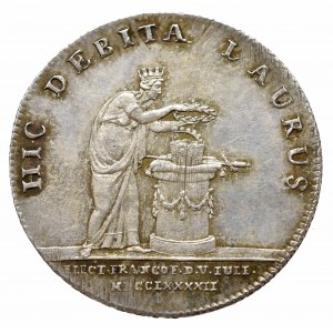 Austria, Franciszek II, Żeton koronacyjny 1792