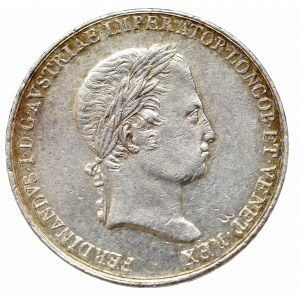 Austria, Ferdynand I, Żeton koronacyjny, Mediolan 1838