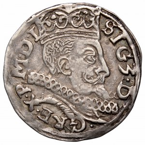 Zygmunt III Waza, Trojak 1597, Lublin - nieopisany D-G