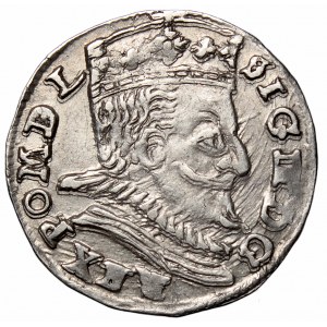 Zygmunt III Waza, Trojak 1598, Lublin - nieopisany L•