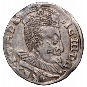 Zygmunt III Waza, Trojak 1596, Wilno - Chalecki i lew przebity hakiem