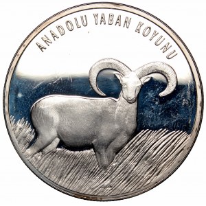 Turkiye, 20 lirasi 2005, silver