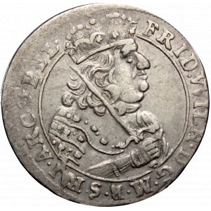 Prusy Książęce, Fryderyk Wilhelm, Ort 1685, Królewiec - P EL