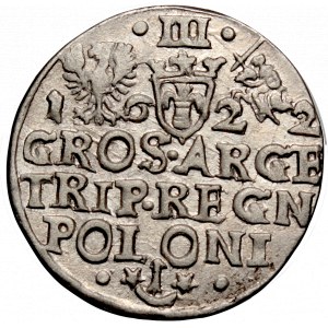 Zygmunt III Waza, Trojak 1622, Kraków - nieopisany