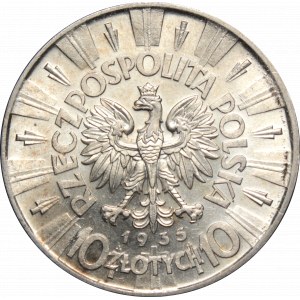 II Rzeczpospolita, 10 złotych 1935 Piłsudski